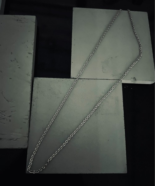 Burner（バーナー）の「【OKUOKU　0909】細 チェーン ネックレス　oku-shopneck-57 N（ネックレス・メンズ・シルバー・ONE SIZE）」の5枚目の写真
