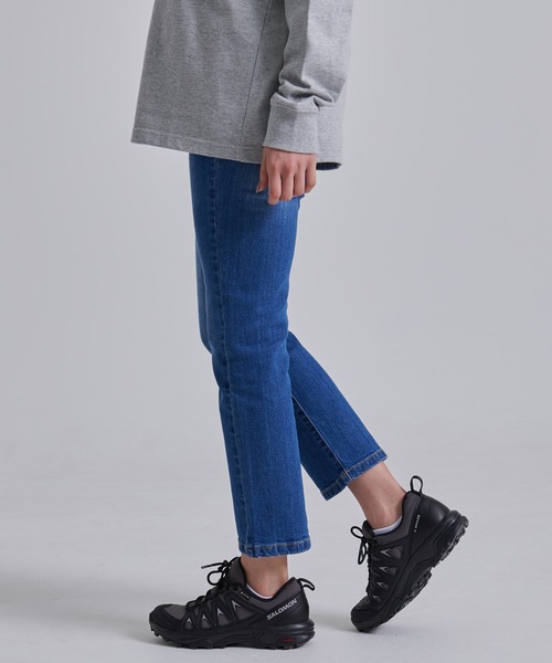 Eddie Bauer(エディーバウアー)の「ボイジャー クロップ ジーンズ(デニムパンツ・レディース・インディゴブルー/ダークインディゴブルー/ブラック・S/M/L/XL)」の6枚目の写真