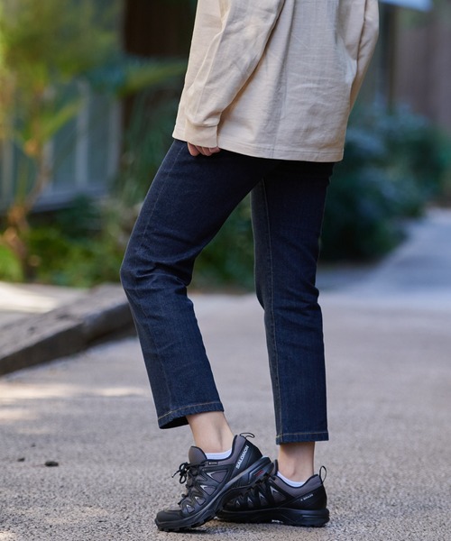 Eddie Bauer(エディーバウアー)の「ボイジャー クロップ ジーンズ(デニムパンツ・レディース・インディゴブルー/ダークインディゴブルー/ブラック・S/M/L/XL)」の16枚目の写真