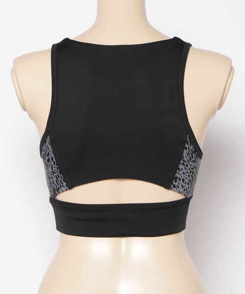 Reebok（リーボック）の「ランニング ブラトップ / RUNNING AOP BRA TOP（スポーツブラ・レディース・ブルーグレー/ブラック・X-SMALL/SMALL/MEDIUM/LARGE/X-LARGE/XX-LARGE）」の15枚目の写真