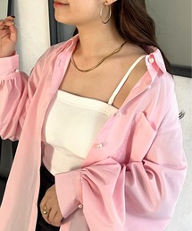 prose verse | 【ストラップ取り外し可能】パット付きキャミ(キャミソール)