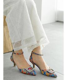 Te chichi | 花柄×ビジュ パンプス(パンプス)