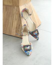 Te chichi | 花柄×ビジュ パンプス(パンプス)