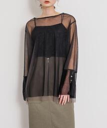 SENSE OF PLACE by URBAN RESEARCH | シアーチュールトップ(Tシャツ/カットソー)