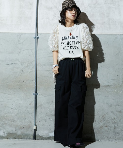 d.i.a/バタフライスリープカットソー/カスタム overprint/オーバープリント/【LHP EXCLUSIVE】Shopper Tee