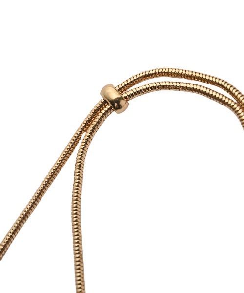 marjour（マージュール）の「SNAKE CHAIN PEARL NECKLACE（ネックレス・レディース・ゴールド/シルバー・FREE）」の22枚目の写真