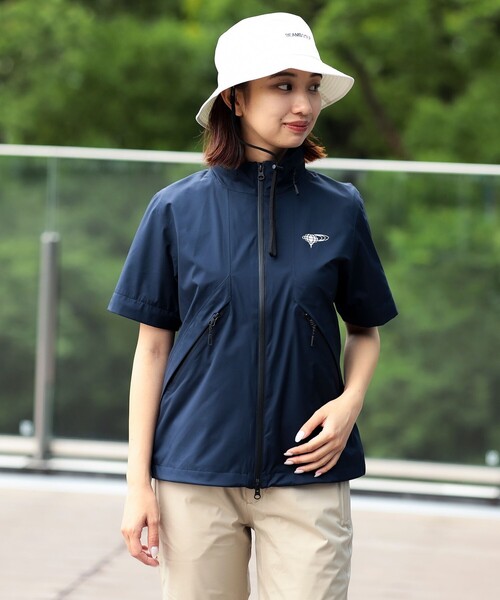 BEAMS GOLF(ビームスゴルフ)の「〈WOMEN〉 ORANGE LABEL / 2WAY 撥水レインブルゾン(ブルゾン・レディース・ホワイト/ベージュ・MEDIUM/LARGE)」の21枚目の写真