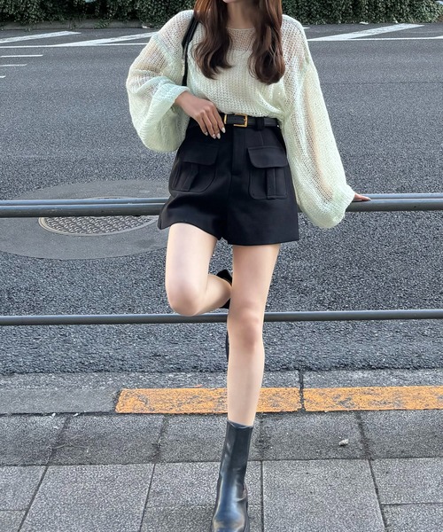 ニット セーター ざっくり編みモヘアライクニット レディース ざっくり編みモヘアライクニット【RL】（ニット/セーター