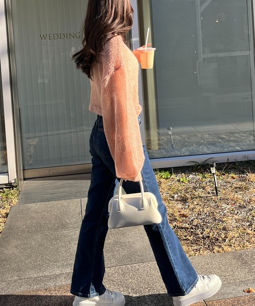ニット セーター ざっくり編みモヘアライクニット レディース ざっくり編みモヘアライクニット【RL】（ニット/セーター