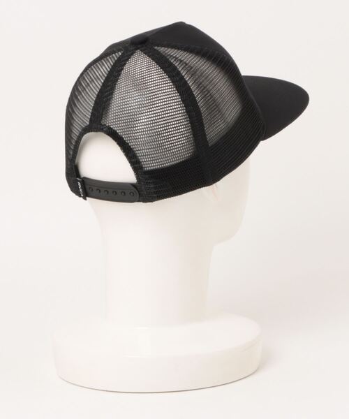 RVCA(ルーカ)の「RVCA メンズ VA ALL THE WAY TRUCKER キャップ 【2024年春夏モデル】/ルーカロゴキャップ(帽子)(キャップ・メンズ・ブラック/ライトグレー/チョコ・FREE)」の4枚目の写真