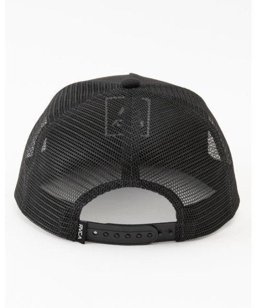 RVCA(ルーカ)の「RVCA メンズ VA ALL THE WAY TRUCKER キャップ 【2024年春夏モデル】/ルーカロゴキャップ(帽子)(キャップ・メンズ・ブラック/ライトグレー/チョコ・FREE)」の7枚目の写真