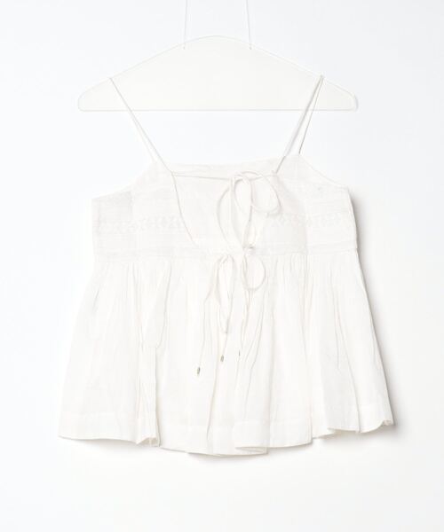 AMERICAN RAG CIE（アメリカンラグシー）の「アンティークレースキャミビスチェ（シャツ/ブラウス・レディース・オフホワイト/ブラック/ピンク・FREE）」の12枚目の写真