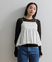 アンティークレースキャミビスチェ