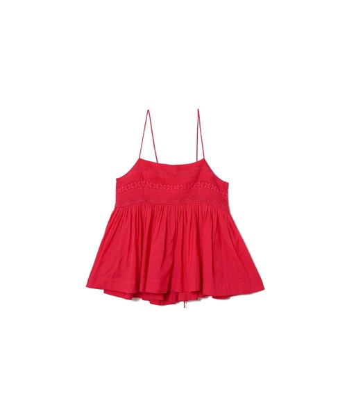 AMERICAN RAG CIE（アメリカンラグシー）の「アンティークレースキャミビスチェ（シャツ/ブラウス・レディース・オフホワイト/ブラック/ピンク・FREE）」の8枚目の写真