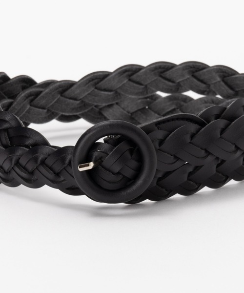 HusHusH（ハッシュアッシュ）の「HusHusH ハッシュアッシュ メッシュベルト（ベルト・レディース・ブラック/キャメル/ブラウン・フリー）」の5枚目の写真