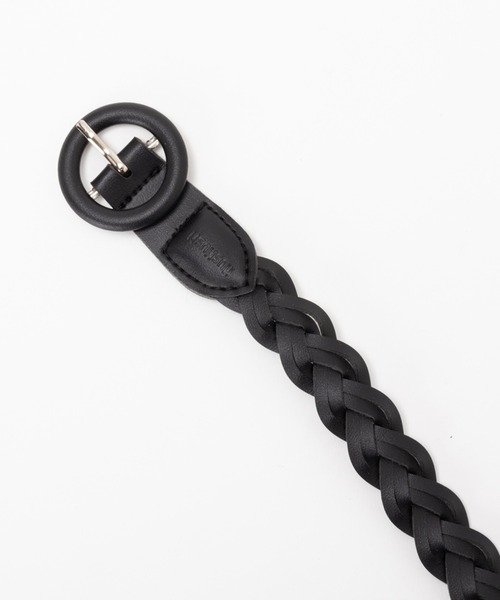 HusHusH（ハッシュアッシュ）の「HusHusH ハッシュアッシュ メッシュベルト（ベルト・レディース・ブラック/キャメル/ブラウン・フリー）」の6枚目の写真