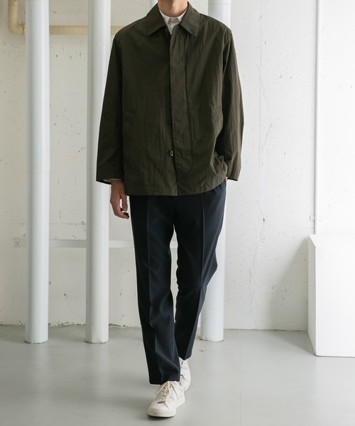 URBAN RESEARCH ROSSO MEN（アーバンリサーチロッソメン）の「『セットアップ対応』『WEB限定』『XLサイズあり』ウォッシャブルドライタッチストレートパンツ（スラックス・メンズ・ブラック/グレー/ネイビー・SMALL/MEDIUM/LARGE/X-LARGE）」の15枚目の写真