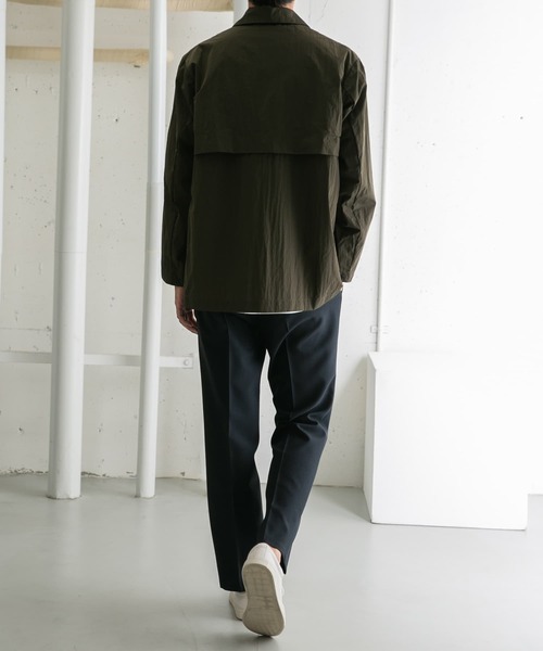 URBAN RESEARCH ROSSO MEN（アーバンリサーチロッソメン）の「『セットアップ対応』『WEB限定』『XLサイズあり』ウォッシャブルドライタッチストレートパンツ（スラックス・メンズ・ブラック/グレー/ネイビー・SMALL/MEDIUM/LARGE/X-LARGE）」の17枚目の写真