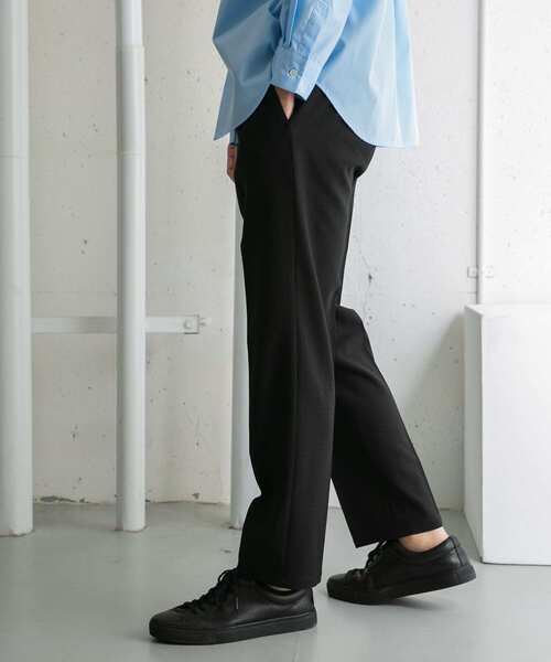 URBAN RESEARCH ROSSO MEN（アーバンリサーチロッソメン）の「『セットアップ対応』『WEB限定』『XLサイズあり』ウォッシャブルドライタッチストレートパンツ（スラックス・メンズ・ブラック/グレー/ネイビー・SMALL/MEDIUM/LARGE/X-LARGE）」の22枚目の写真