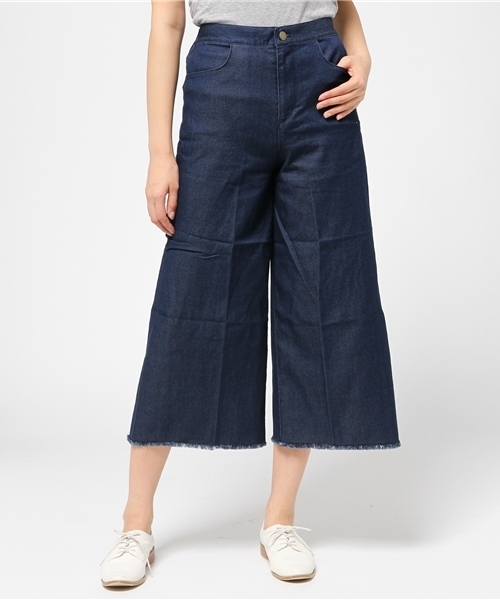 PANTS...（パンツ）の「ワイドパンツ（その他パンツ・レディース・インディゴブルー・FREE）」の12枚目の写真