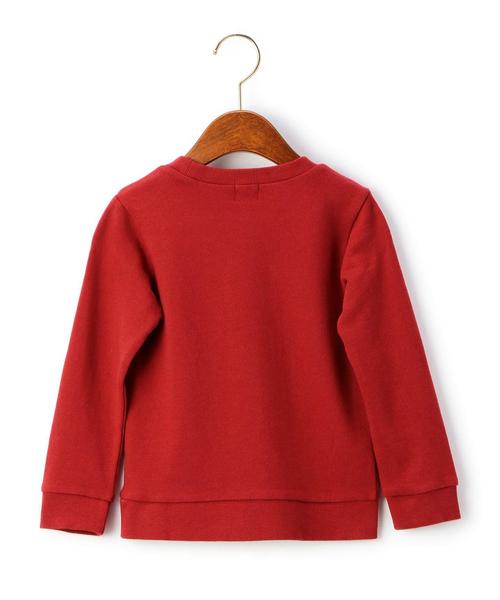 green label relaxing（グリーンレーベルリラクシング）の「コットンSTORY プルオーバーロングスリーブ（Tシャツ/カットソー・キッズ・ネイビー/レッド・S/105/135/M/115/L/125/95）」の11枚目の写真