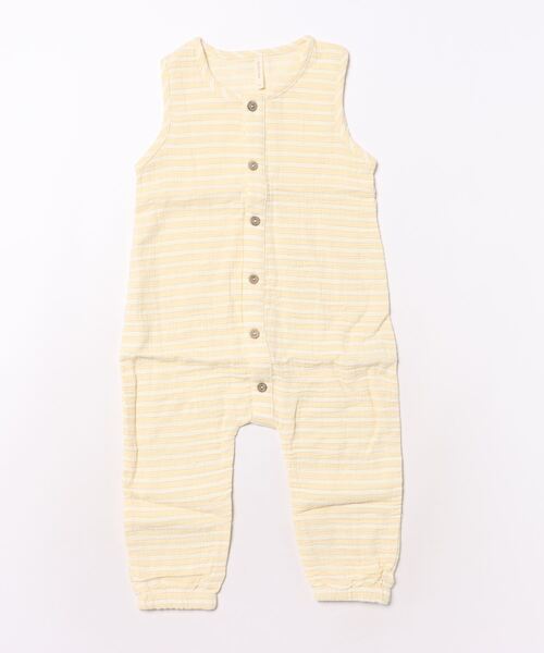 【セール】【Bs】【it】【Quincy Mae】WOVEN JUMPSUIT | VINTAGE STRIPE（その他ベビー用品）｜Quincy Mae（クインシーメイ）