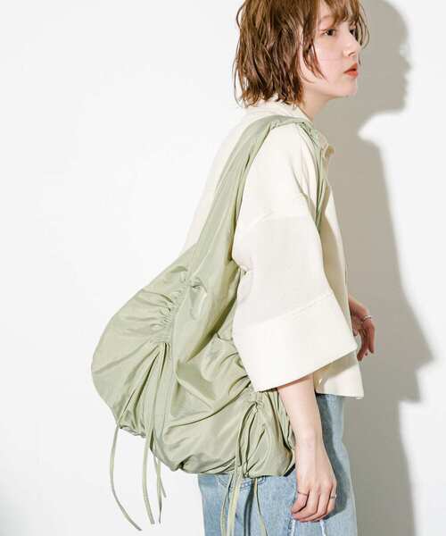 セール】ドロストデザインバルーンBAG（ショルダーバッグ）｜KBF