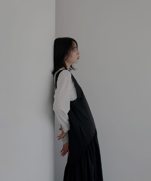 LIAN（リアン）の「ベルトギャザーワンピース（ワンピース