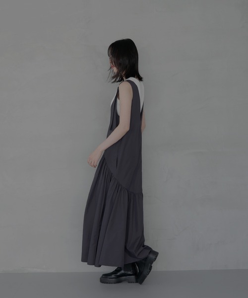 LIAN（リアン）の「ベルトギャザーワンピース（ワンピース