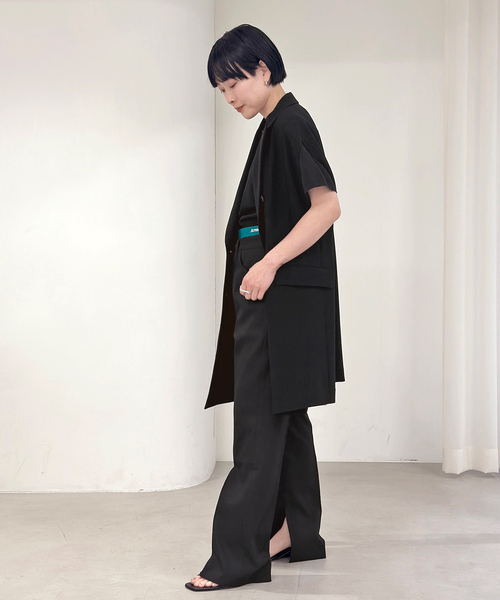 AP STUDIO(エーピーストゥディオ)の「ケープジレ(その他アウター・レディース・ブラック・FREE)」の3枚目の写真