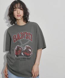 ADAM ET ROPE' | 【GANNI(ガニー)】FUTURE HEAVY CHERRY DROP SHOULDER T-SHIRT(Tシャツ/カットソー)