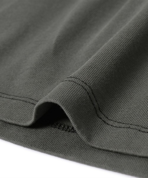 ADAM ET ROPE'（アダムエロペ）の「【GANNI(ガニー)】FUTURE HEAVY CHERRY DROP SHOULDER T-SHIRT（Tシャツ/カットソー・レディース・チャコールグレー・S）」の3枚目の写真