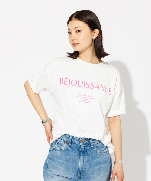 Rouge vif（ルージュヴィフ）の「【一部店舗限定】スタンダードロゴTシャツ（Tシャツ/カットソー・レディース・ホワイト系その他/ホワイト・フリー）」の7枚目の写真