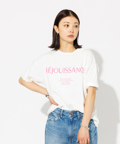 Rouge vif（ルージュヴィフ）の「【一部店舗限定】スタンダードロゴTシャツ（Tシャツ/カットソー・レディース・ホワイト系その他/ホワイト・フリー）」の8枚目の写真