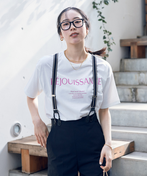 Rouge vif（ルージュヴィフ）の「【一部店舗限定】スタンダードロゴTシャツ（Tシャツ/カットソー・レディース・ホワイト系その他/ホワイト・フリー）」の9枚目の写真