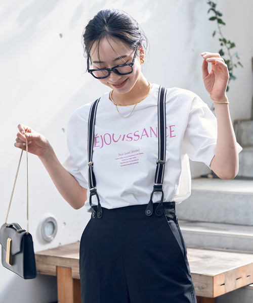 Rouge vif（ルージュヴィフ）の「【一部店舗限定】スタンダードロゴTシャツ（Tシャツ/カットソー・レディース・ホワイト系その他/ホワイト・フリー）」の10枚目の写真