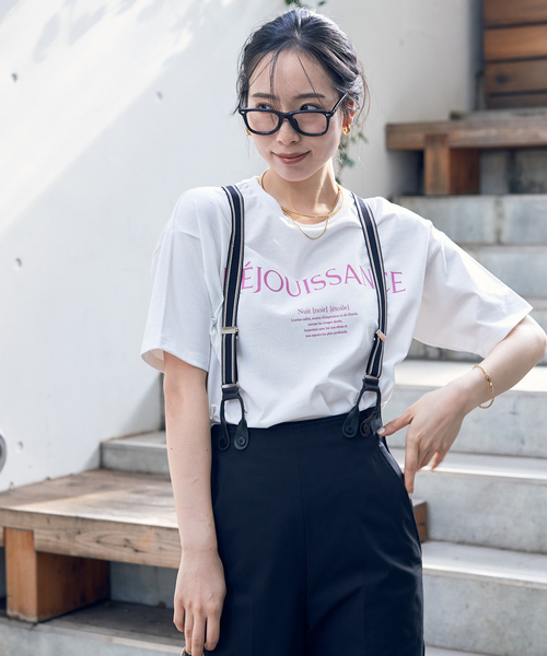 Rouge vif（ルージュヴィフ）の「【一部店舗限定】スタンダードロゴTシャツ（Tシャツ/カットソー・レディース・ホワイト系その他/ホワイト・フリー）」の11枚目の写真