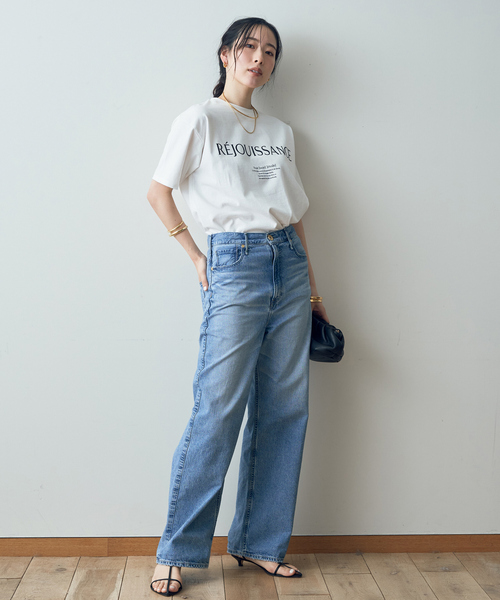 Rouge vif（ルージュヴィフ）の「【一部店舗限定】スタンダードロゴTシャツ（Tシャツ/カットソー・レディース・ホワイト系その他/ホワイト・フリー）」の14枚目の写真