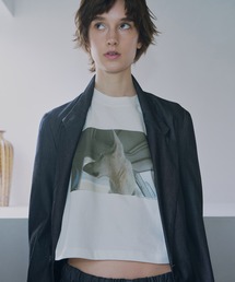 SALON adam et rope' | 【Alec Soth（アレック・ソス）】クロップドフォトTシャツ(Tシャツ/カットソー)