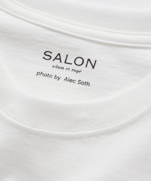SALON adam et rope'(サロン アダム エ ロペ)の「【Alec Soth(アレック・ソス)】クロップドフォトTシャツ(Tシャツ/カットソー・レディース・ホワイト系その他2/ホワイト系その他4/ホワイト・FREE)」の14枚目の写真