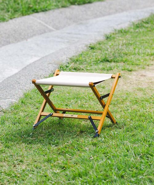 URBAN RESEARCH DOORS(アーバンリサーチドアーズ)の「WAQ×DOORS FOLDING WOOD STOOL EXCLU ...