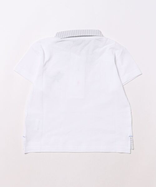 kladskap（クレードスコープ）の「恐竜ワンポイント半袖ポロシャツ（ポロシャツ・キッズ・オフホワイト・100cm/90cm/110cm/120cm）」の12枚目の写真