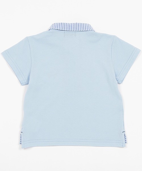 kladskap（クレードスコープ）の「恐竜ワンポイント半袖ポロシャツ（ポロシャツ・キッズ・オフホワイト・100cm/90cm/110cm/120cm）」の9枚目の写真