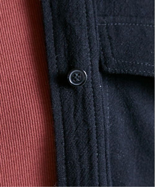 GEVS.（ジェイヴィス）の「＜大きいサイズ＞ レーヨン麻チュニックシャツ GEVS.（シャツ/ブラウス・レディース・ベージュ/ブラック・L/5L/4L/3L/LL）」の19枚目の写真