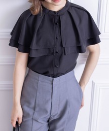 clear | ダブルケープブラウス≪2024SS新作≫(シャツ/ブラウス)