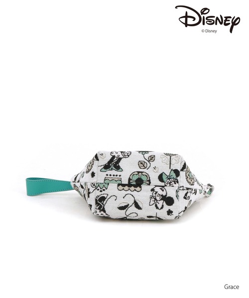 cache cache(カシュ カシュ)の「カシュカシュ cachecache / 【Disney】ジャガードポーチ(ポーチ・レディース・アイボリー/ブルー・FREE)」の5枚目の写真