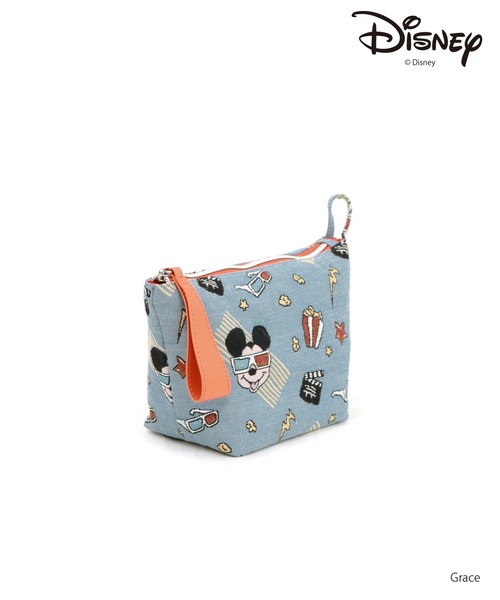 cache cache(カシュ カシュ)の「カシュカシュ cachecache / 【Disney】ジャガードポーチ(ポーチ・レディース・アイボリー/ブルー・FREE)」の7枚目の写真