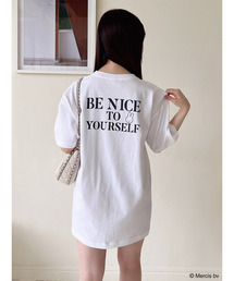 miffy ロゴプリントTシャツ