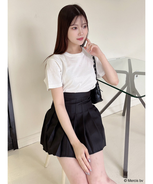 MIIA(ミーア)の「miffy ロゴプリントTシャツ(Tシャツ/カットソー・レディース・オフホワイト/ベージュ・FREE/SHORT)」の18枚目の写真