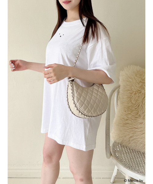MIIA(ミーア)の「miffy ロゴプリントTシャツ(Tシャツ/カットソー・レディース・オフホワイト/ベージュ・FREE/SHORT)」の22枚目の写真